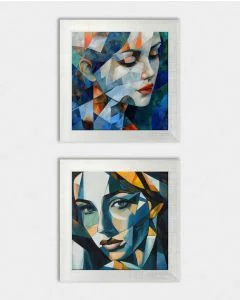 Posterset 'Colorfaces B1' - 2 Poster