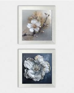 Posterset 'Silverblossom B1' - 2 Poster