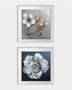 Posterset 'Silverblossom B2' - 2 Poster