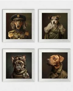 Posterset 'Generaldogs D1' - 4 Poster
