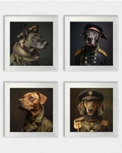 Posterset 'Generaldogs D3' - 4 Poster