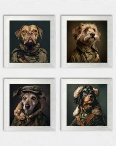 Posterset 'Generaldogs D2' - 4 Poster