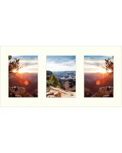 Galerie-Passepartout 4205 für Rahmen 25x50