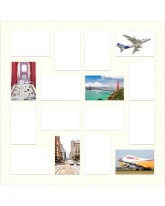 Galerie-Passepartout 4245 für Rahmen 60x60