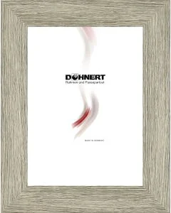 Kunststoffrahmen D104 natur-grau