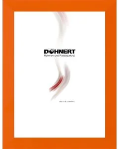 Holzrahmen D117 orangerot