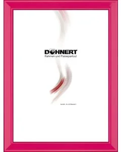 Holzrahmen Gelsenkirchen pink glänzend
