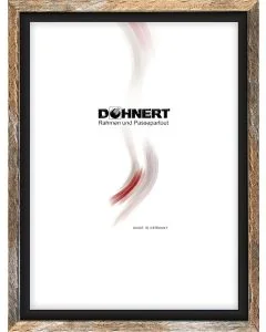 Holzrahmen D149 bronze-schwarz