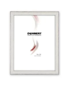 Holzrahmen D161 Weiß gebeizt