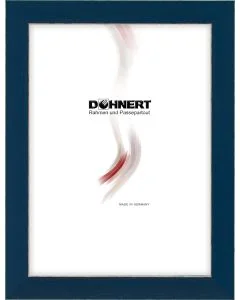 Holzrahmen Rostock dunkelblau