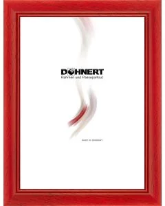 Holzrahmen D185 ferrari rot glänzend