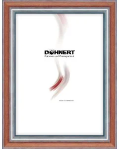 Holzrahmen D212 pflaume-weiß