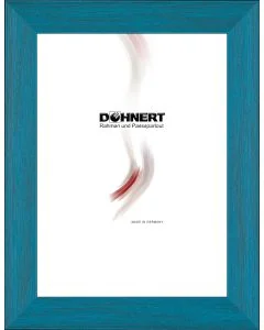 Holzrahmen D215 kobaltblau-schwarz