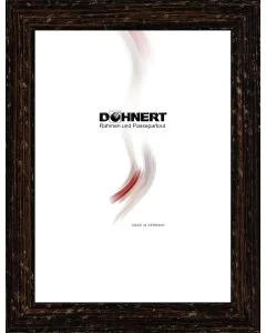 Holzrahmen D221 dunkelbraun-schwarz