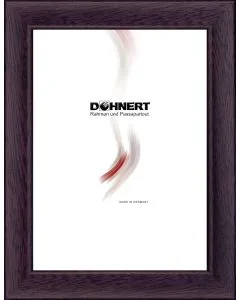 Holzrahmen D231 pflaume dunkel matt