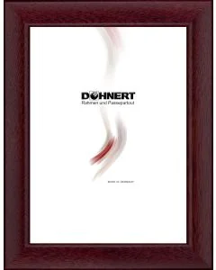 Holzrahmen D231 bordeaux glänzend