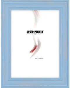 Holzrahmen D235 blau
