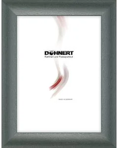 Kunststoffrahmen D246 rauchgrau-silber