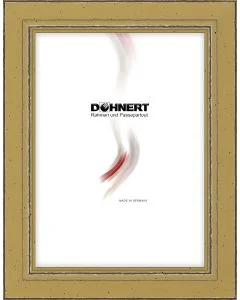 Holzrahmen D249 Olivgelb