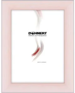 Holzrahmen D253 Rosa-weiße Seite