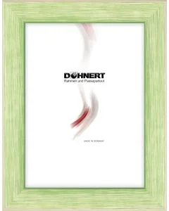 Holzrahmen D253 Grün-weiße Seite