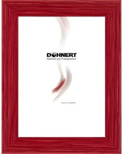 Holzrahmen D257 bordeauxrot-hellrot