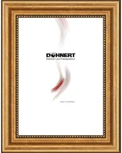 Holzrahmen D258 gold matt