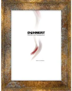 Holzrahmen D259 Gold oxidiert