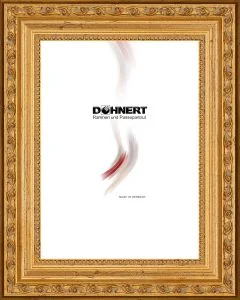 Holzrahmen D296 gold matt