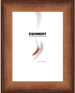 Holzrahmen D299 weinrot-orange matt