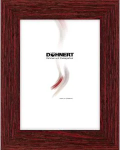 Holzrahmen D308 rot-natur