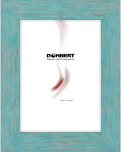 Holzrahmen D308 türkis-natur