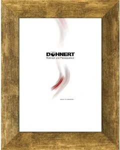 MDF-Rahmen D327 schwarz-altgold