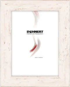 Holzrahmen D335 weiß