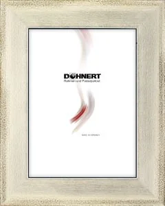 Holzrahmen D343 silber-schwarz