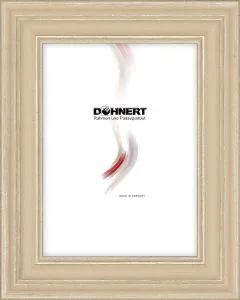 Holzrahmen D3530 Beige mit Silber
