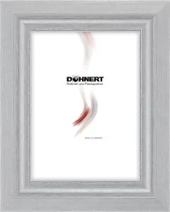 Holzrahmen D355 Silber, hell