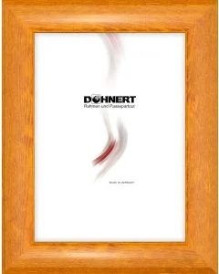 Holzrahmen D356 natur-ockerbraun glänzend