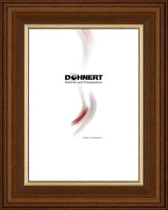 Holzrahmen D362 braungelb-gold