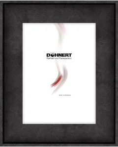 Holzrahmen D366 Schattenfugenrahmen Schwarz
