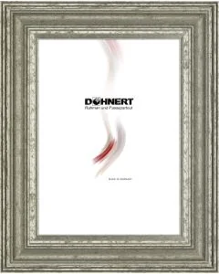 Holzrahmen D377 glanzsilber