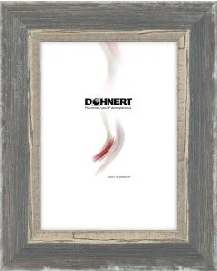Holzrahmen D380 grau-silber