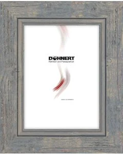 Holzrahmen D39896 dunkelblau-natur