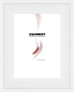 Holzrahmen D431 Schattenfugenrahmen Cremeweiss