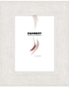 MDF-Rahmen D453 weiß strukturiert