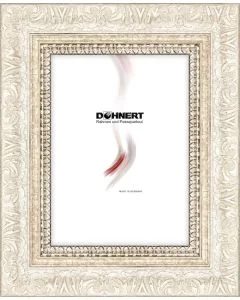 Holzrahmen D500 weiß-silber