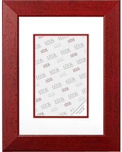 MDF-Rahmen SL399 Weinrot