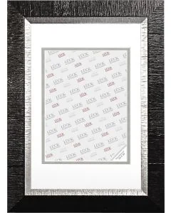 Kunststoffrahmen SL442 Schwarz Silber
