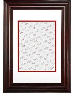 Kunststoffrahmen SL590 Schwarz Rot
