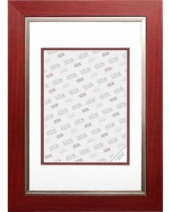 Kunststoffrahmen SL760 Weinrot